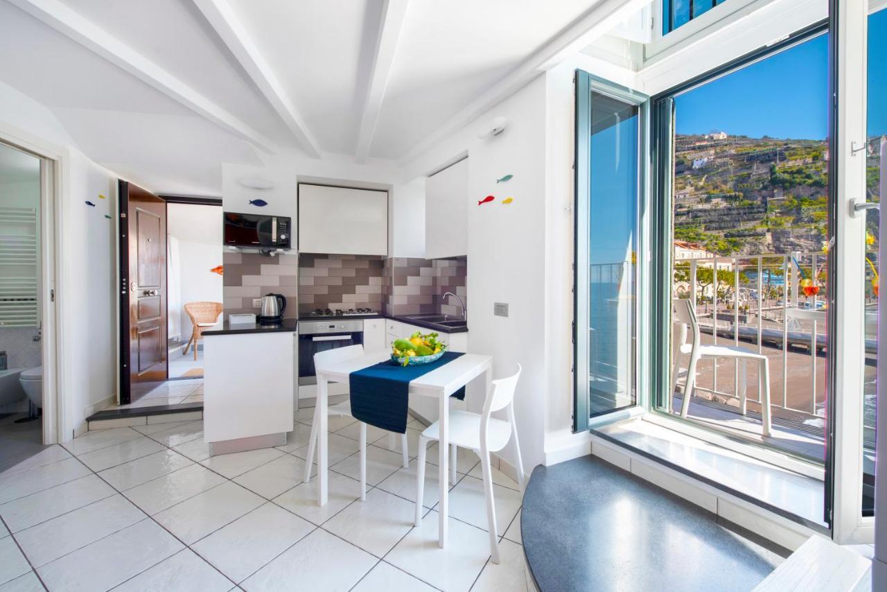 Il Nido Del Gabbiano Apartment มินอริ ภายนอก รูปภาพ