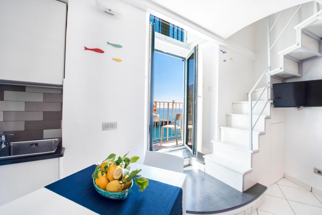 Il Nido Del Gabbiano Apartment มินอริ ภายนอก รูปภาพ