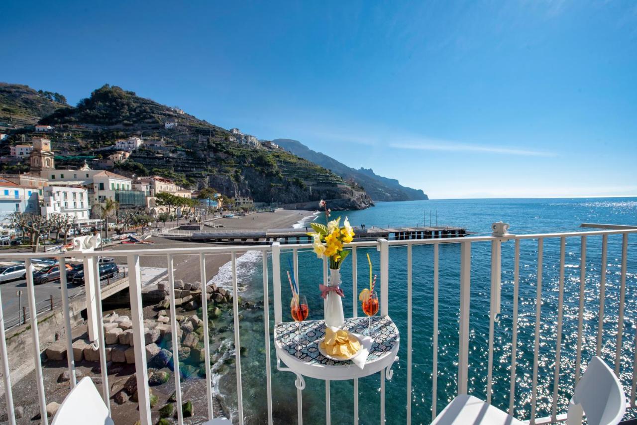 Il Nido Del Gabbiano Apartment มินอริ ภายนอก รูปภาพ