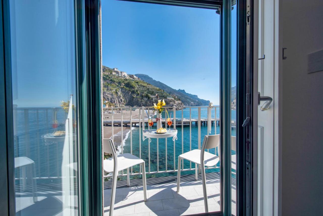 Il Nido Del Gabbiano Apartment มินอริ ภายนอก รูปภาพ