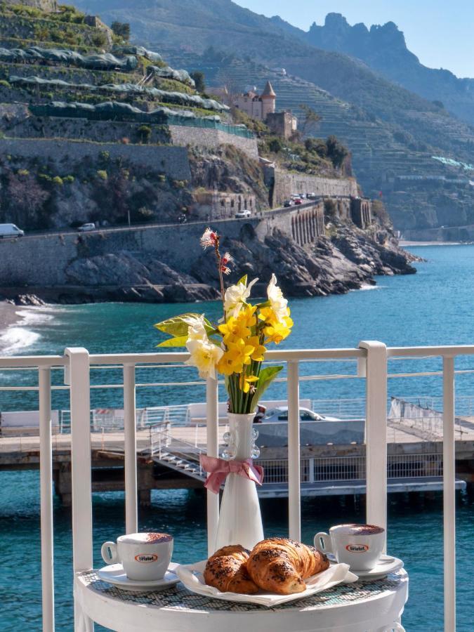 Il Nido Del Gabbiano Apartment มินอริ ภายนอก รูปภาพ