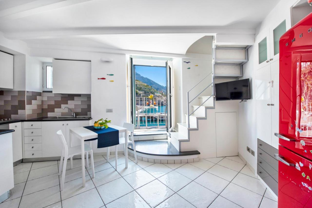 Il Nido Del Gabbiano Apartment มินอริ ภายนอก รูปภาพ