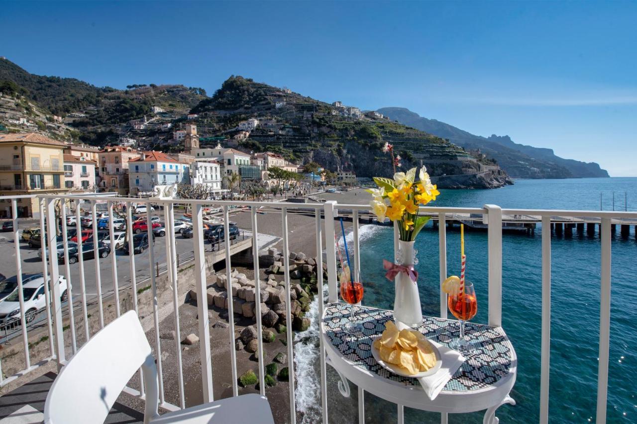 Il Nido Del Gabbiano Apartment มินอริ ภายนอก รูปภาพ