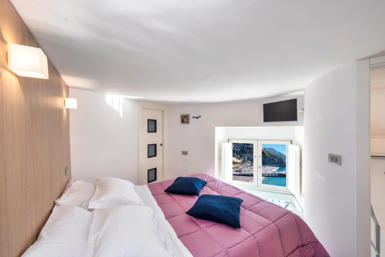 Il Nido Del Gabbiano Apartment มินอริ ภายนอก รูปภาพ